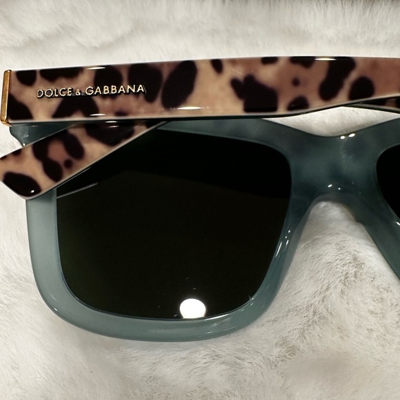 Dolce & Gabbana Leopard Print Sunglasses